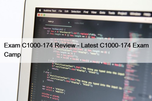 Exam C1000-174 Review - Latest C1000-174 Exam Camp