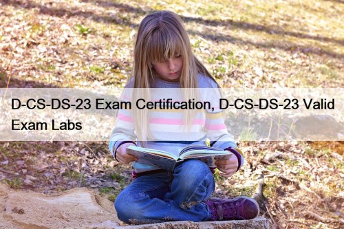 D-CS-DS-23 Exam Certification, D-CS-DS-23 Valid Exam Labs